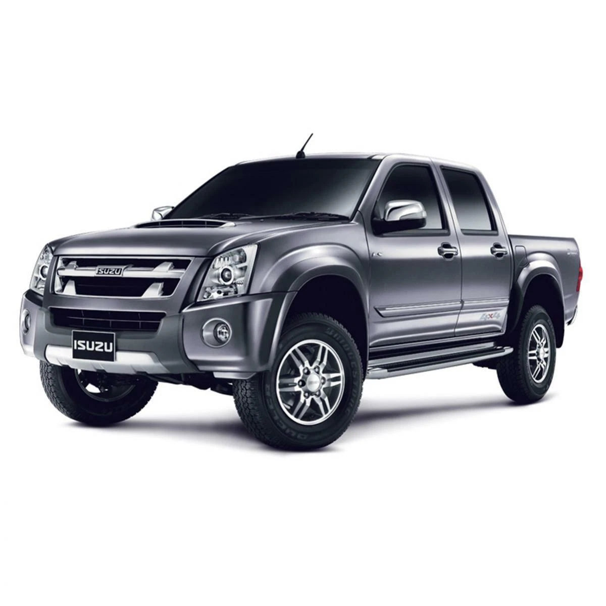 Splash Guard Mud Flap Rubber Set 4 F+R Fits Isuzu D-Max Holden 4WD Ute 2007-11
