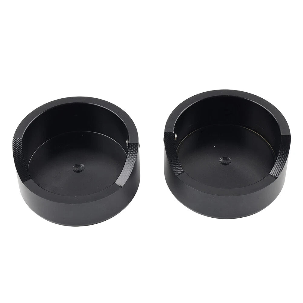 Black CNC Upper Fork Caps for Harley Softail Breakout FXBR FXBRS (2018-2023)