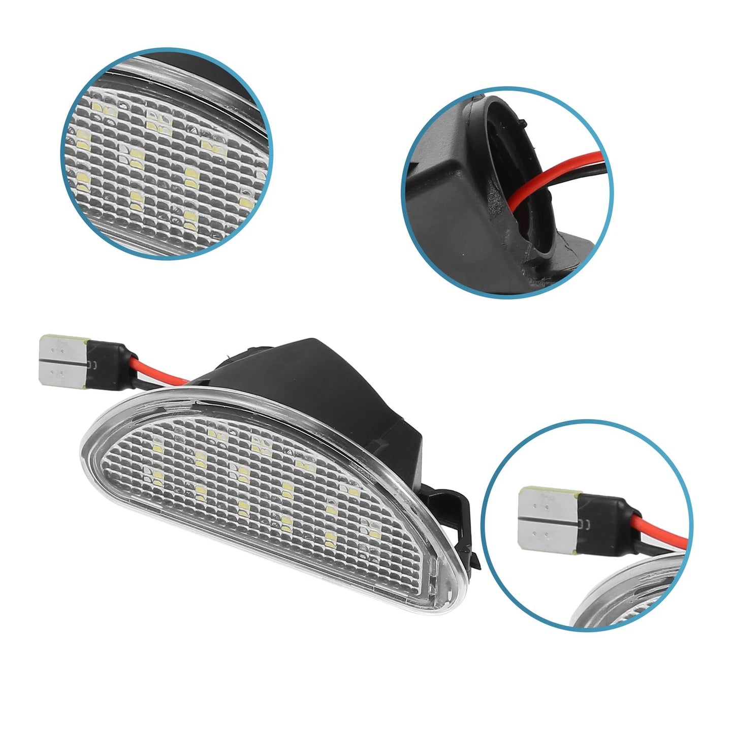 LED License Plate Lights for Toyota Aygo (2005-2014)