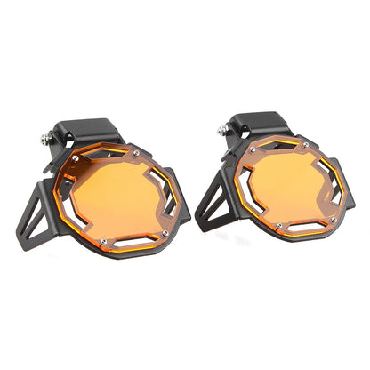 Fog Light Covers for BMW R1200GS/ADV, F800GS (2013-2023) - LED Auxiliary Lamp