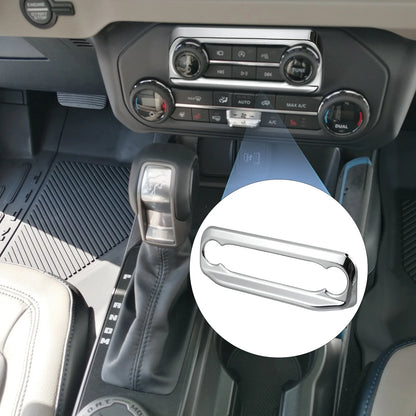 Center Console Button Frame Trim Cover for Ford