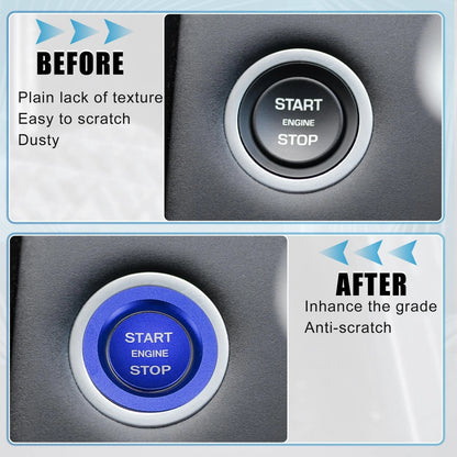 Engine Start Stop Button Cover for Land Rover Discovery (2015-2023)