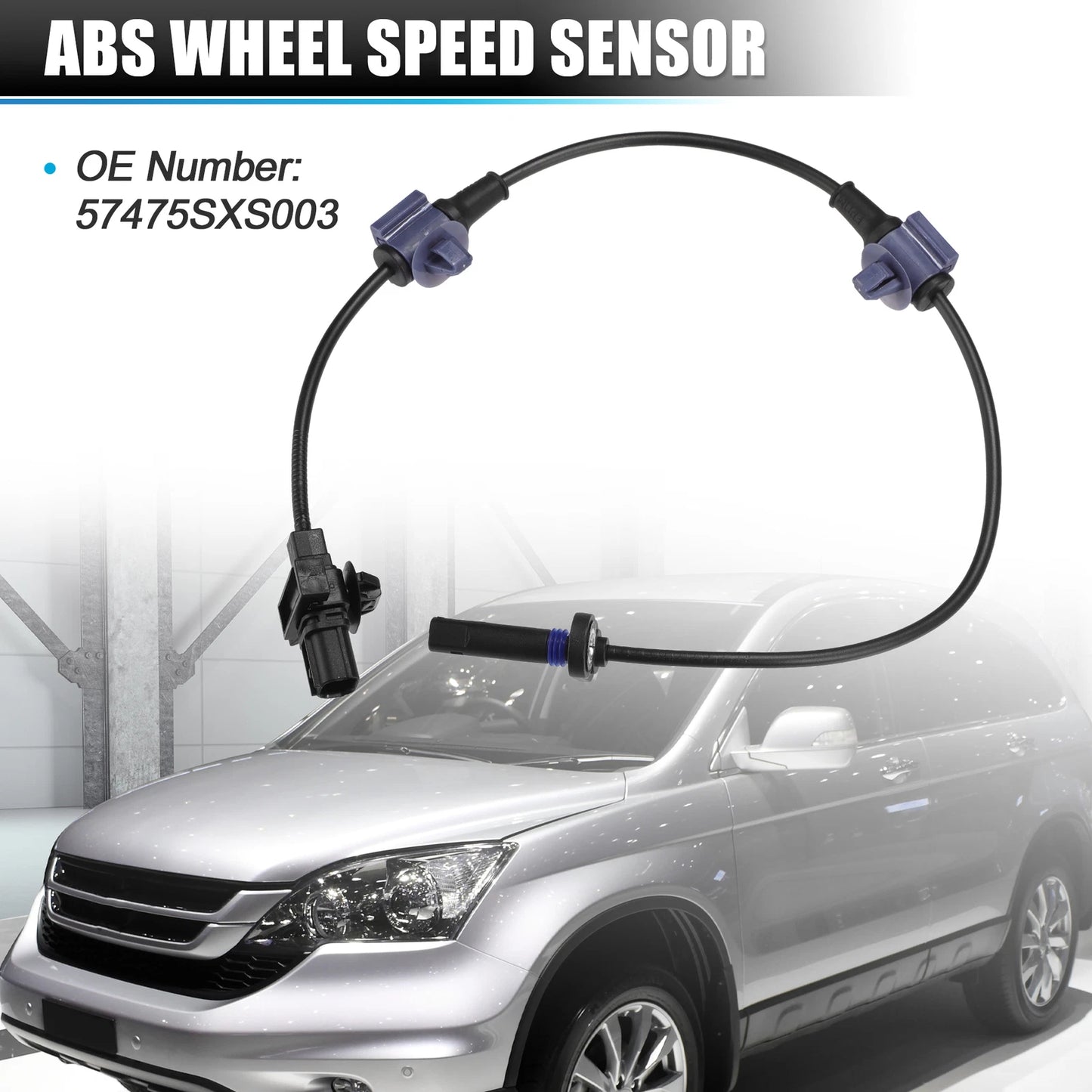 Rear Left ABS Wheel Speed Sensor for Honda CR-V (2006-2012)