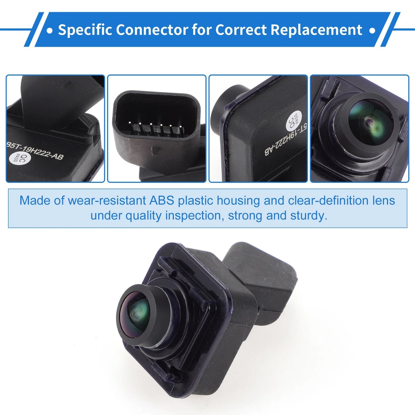 Front View Parking Assist Camera for Ford Explorer 2.3L 3.5L (2016-2019)