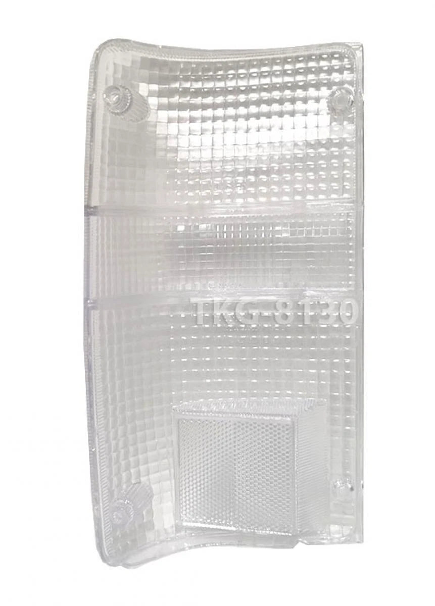 RH Rear Tail Light Lens for Toyota Hilux MK3 (1989-1997) 2 x Clear