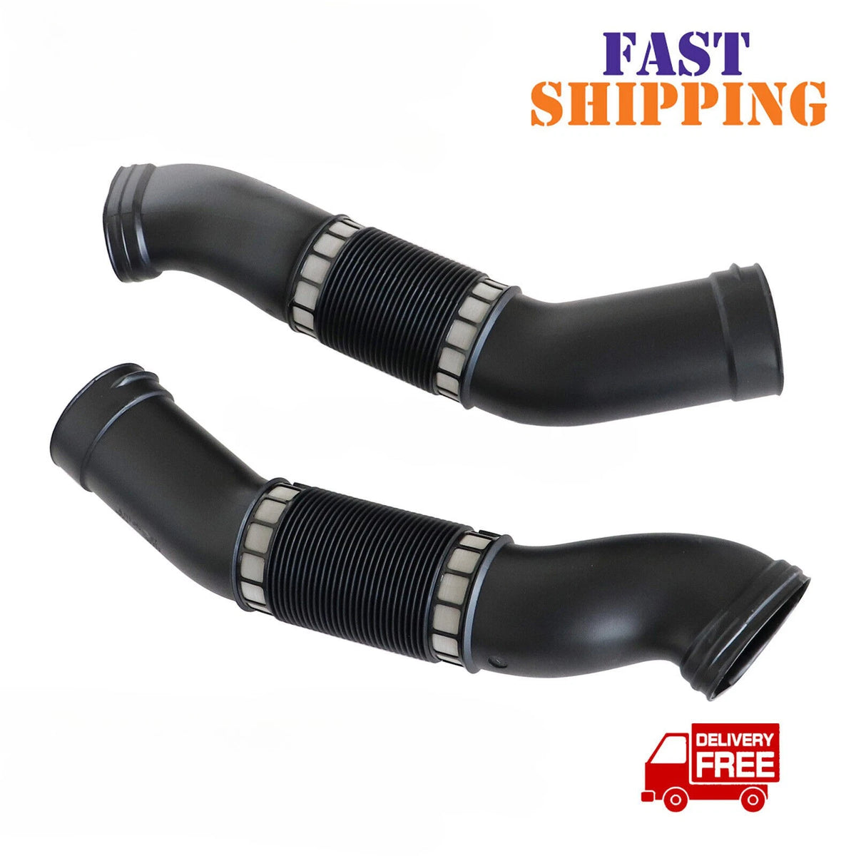 2x Air Intake Hose - Driver/Passenger Side MB CL500 S430 S500 (1992–1999)