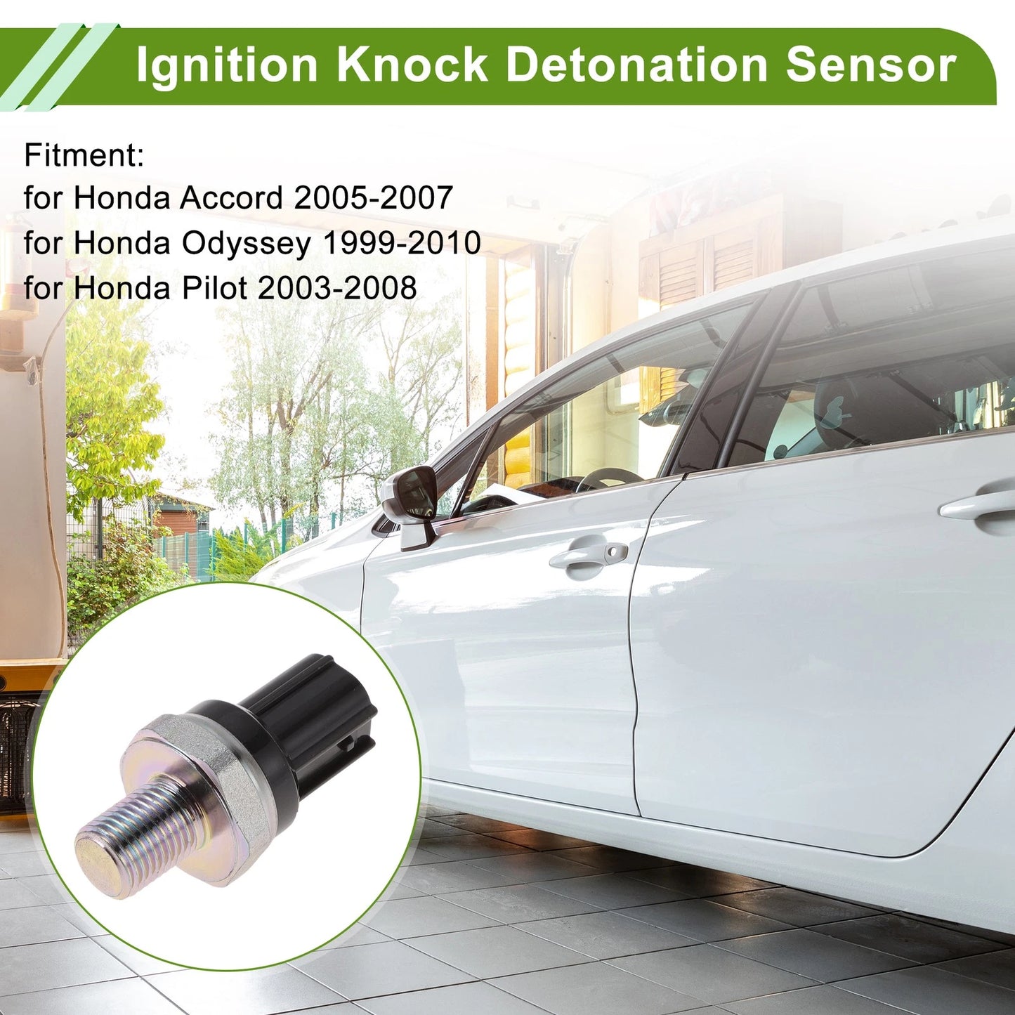 1x Ignition Knock Detonation Sensor for Honda Accord (2005 - 2007)