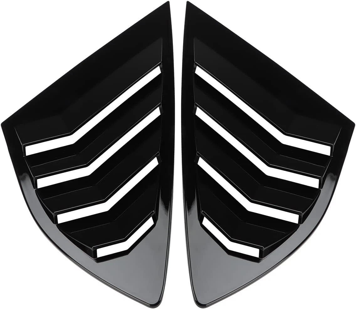 Pair / Rear Side Window Louvers Cover for Ford Fusion Mondeo (2013–2022)