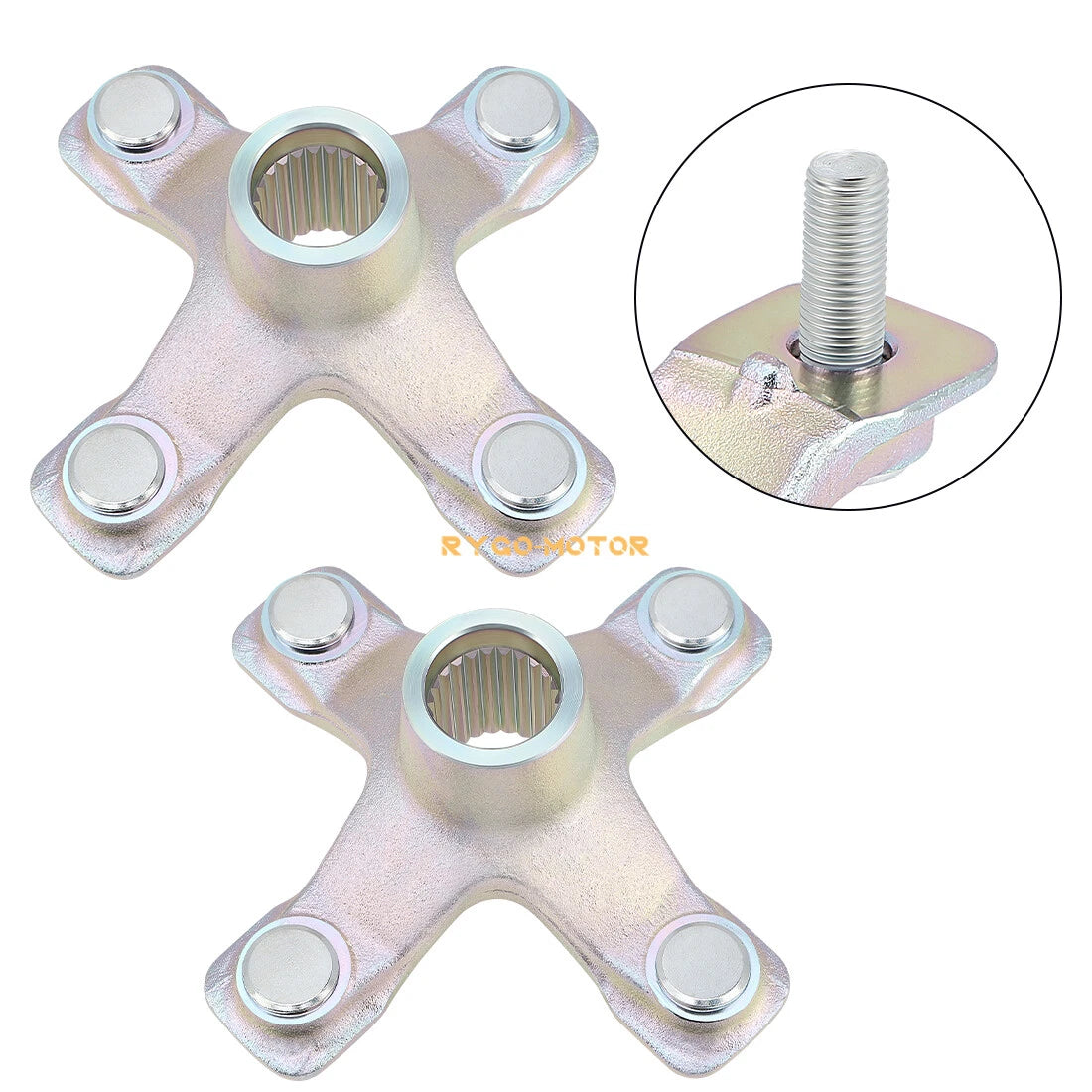 2 x Rear Wheel Hubs for Yamaha YFZ450R (2009–2024)