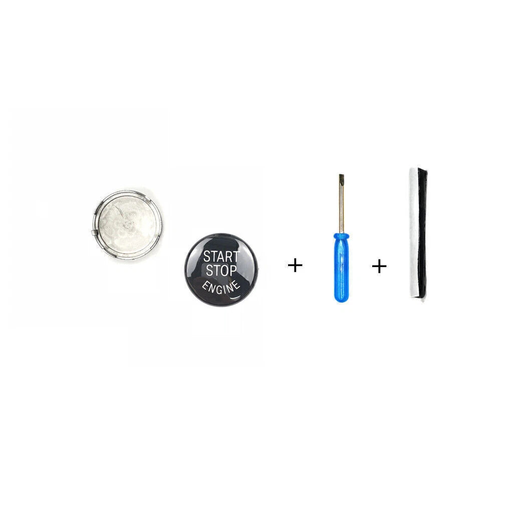 Gloss Black Start Stop Engine Button Cover for BMW E81 E87 E90 E91 E92 (2006-2013)