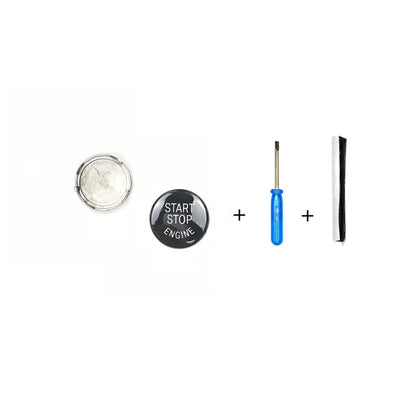 Gloss Black Start Stop Engine Button Cover for BMW E81 E87 E90 E91 E92 (2006-2013)