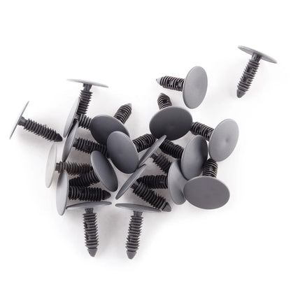 100x Bumper Fender Moulding Retainers Fasteners Clips for Universal Sk (N/A)