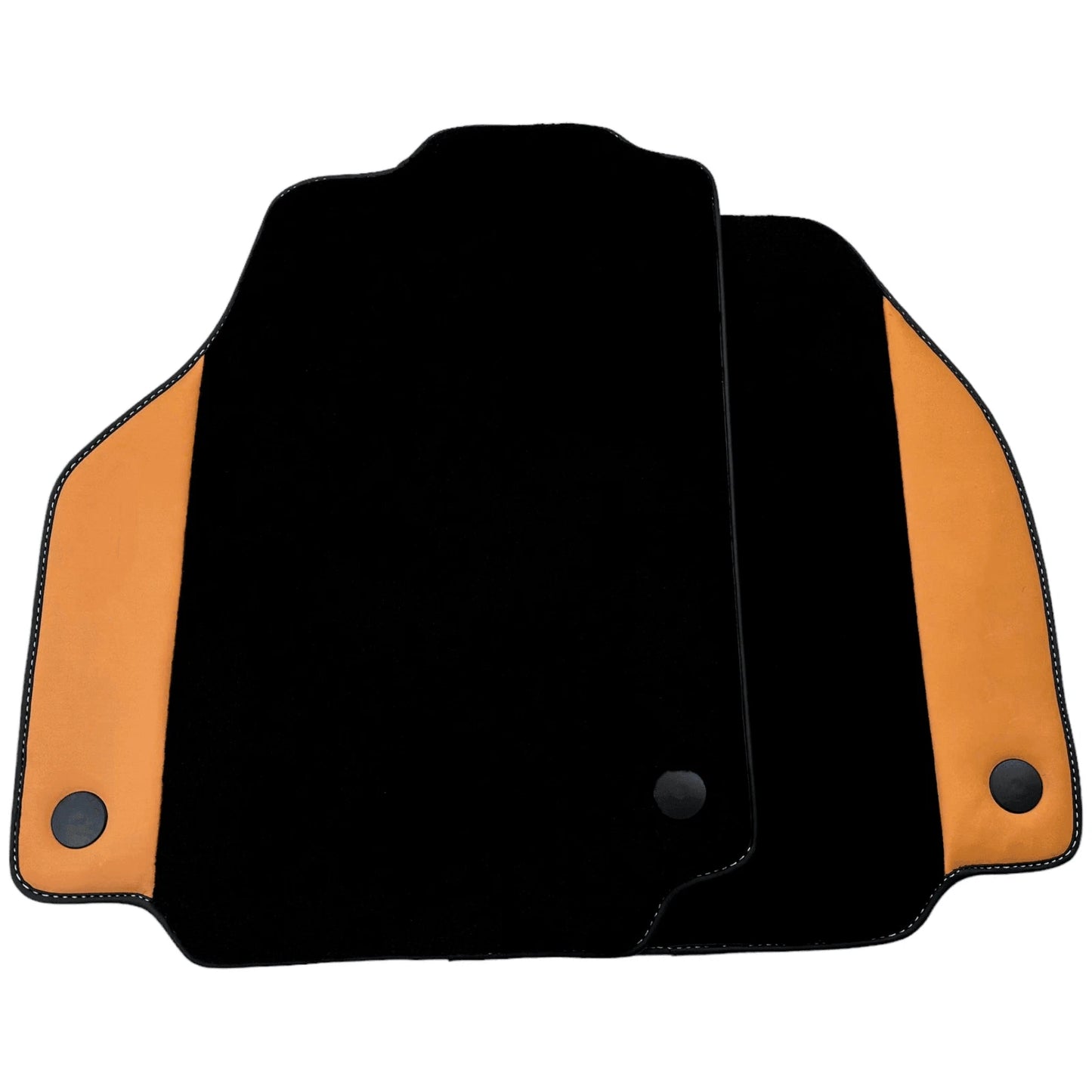 Beige Nappa Leather Floor Mats for Ferrari 458 Speciale (2013-2015)