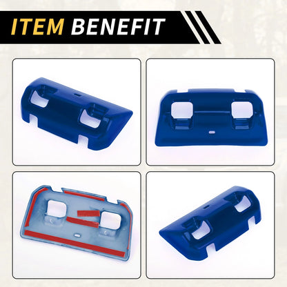 Rear Window Switch Panel Trim Cover for Jeep Wrangler JL JLU (2018-2024) Blue