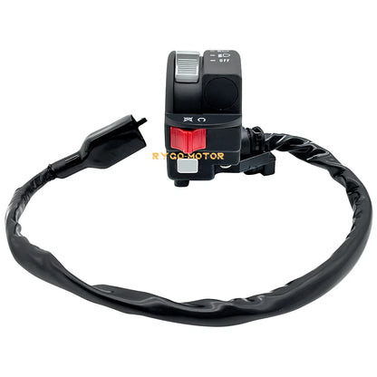 Handlebar Switch Start/Stop Headlight for Kawasaki KFX450R/KSF450 (2008–2014)