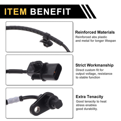 ABS Wheel Speed Sensor for Kia K4 (2014-2017) 1 x Front Left