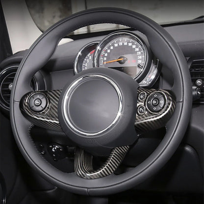 Carbon Fiber Steering Wheel Cover for Mini Cooper F54 F55 F56 F57 (2014-up)