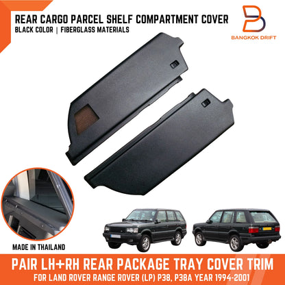 LH+RH Rear Trunk Side Panel Console Cover Trim for Land Rover Range Rover P38A
