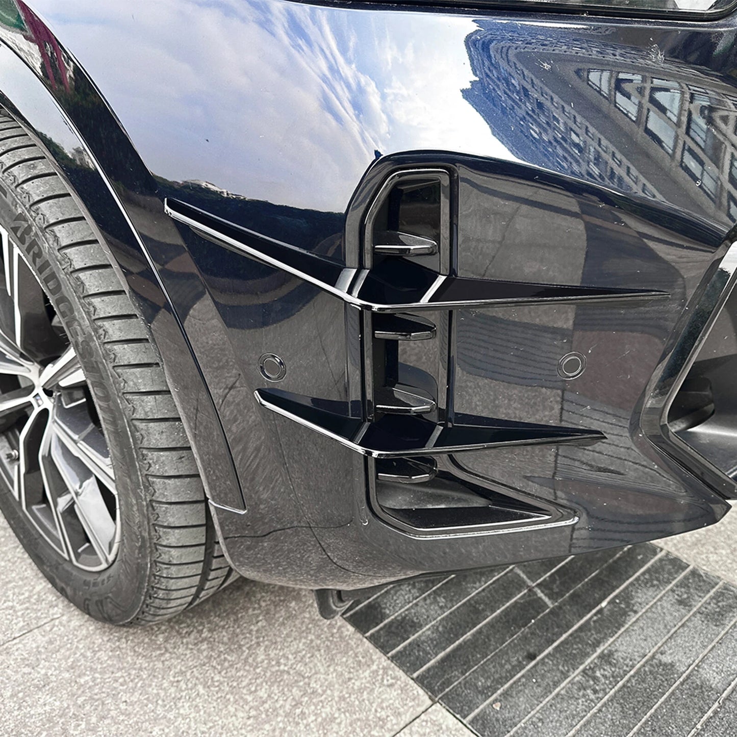 Front Side Air Vent Trims for BMW X6 G06 LCI M Sport (2023-2025)