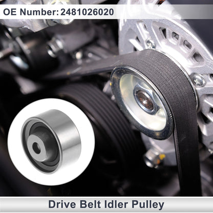 Drive Belt Idler Pulley for Kia Rio, Hyundai (2006-2011) 1 Pc