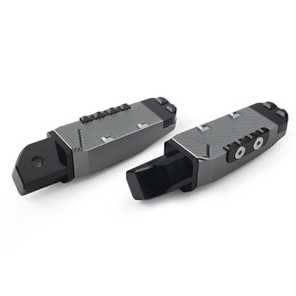 CNC Rear Passenger Footrests Pegs for Yamaha YZF R1 R6 R1M R1S (2015-2023)