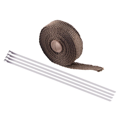 5M Exhaust Pipe Heat Wrap Tape for Car Muffler Insulation