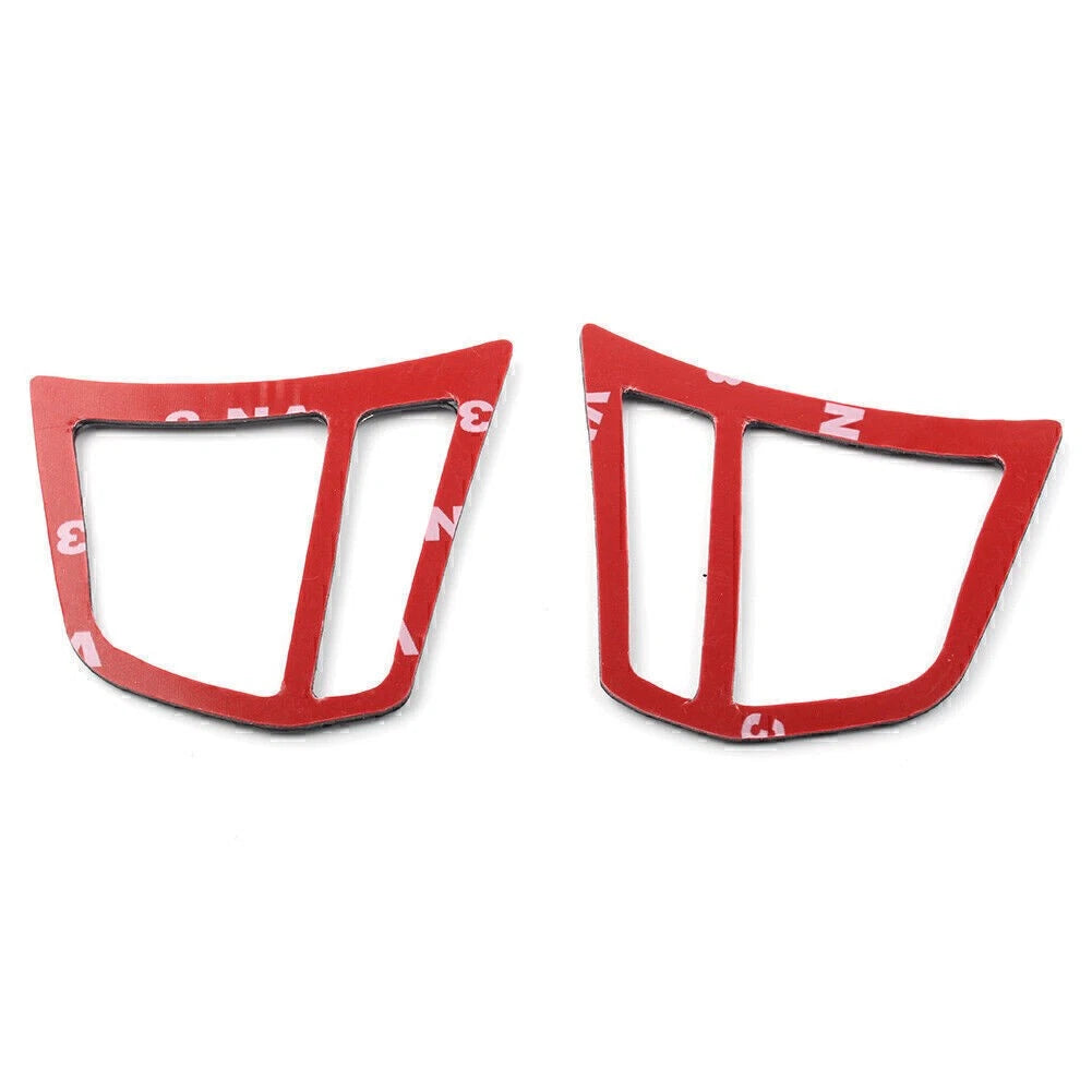 2 x Steering Wheel Button Frame Cover Trim for BMW F20 F21 F30 F32 (2012-2019)