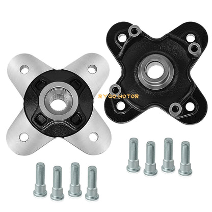2PCS Front/Rear Wheel Hubs for Polaris RZR S 900 and RZR 4 900 (2015-2025)