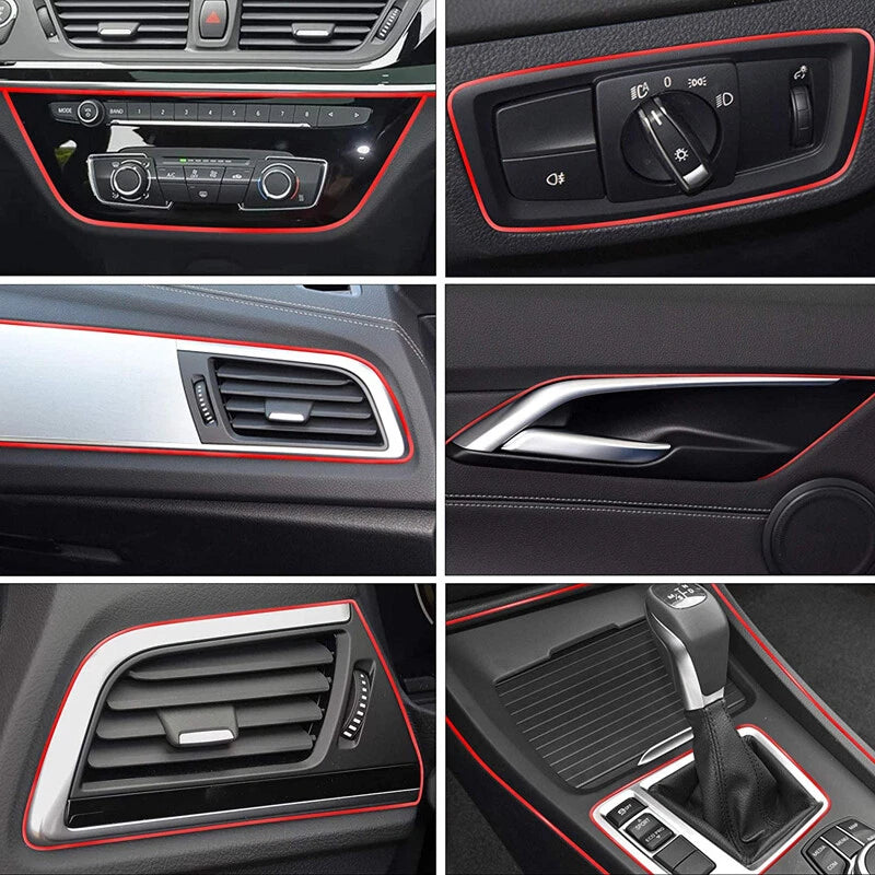 5M Car Interior Door Gap Edge Line Insert Molding Trim for Various Models