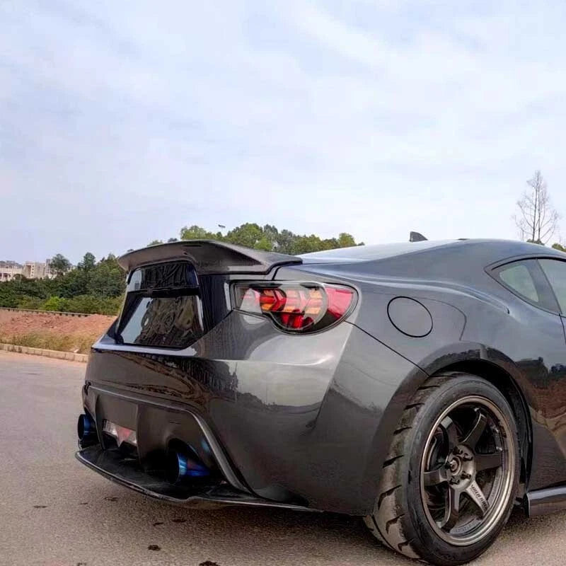 Carbon Fiber Rear Trunk Spoiler TRD-Style for Toyota GT86/FRS/BRZ 2013-2020
