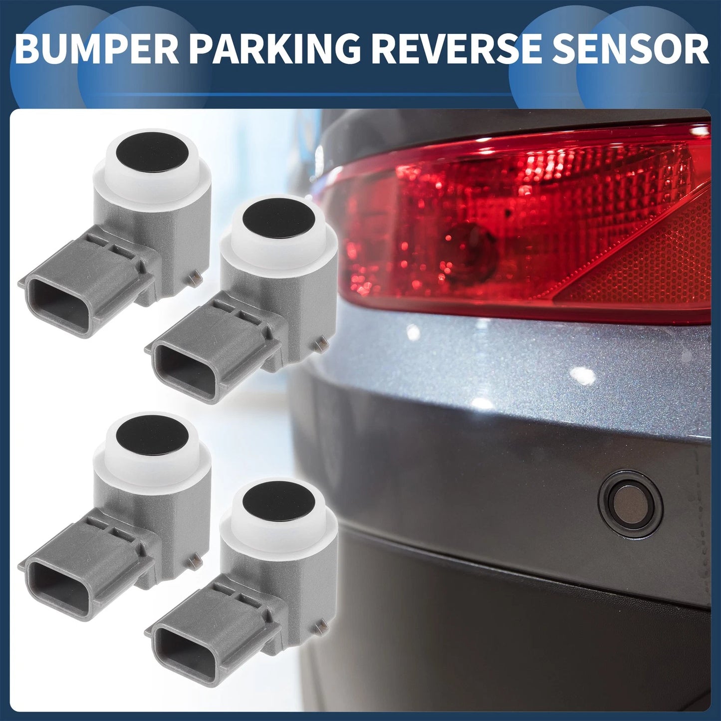4 x Bumper Parking Reverse Sensor for Nissan Pathfinder (13-16)