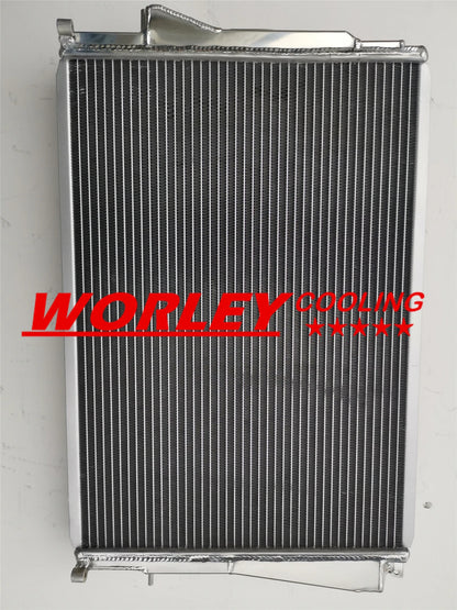 Aluminum Radiator + Fan for BMW E46 M3 330D 328 325 323 320 Ci 318i (99-06)