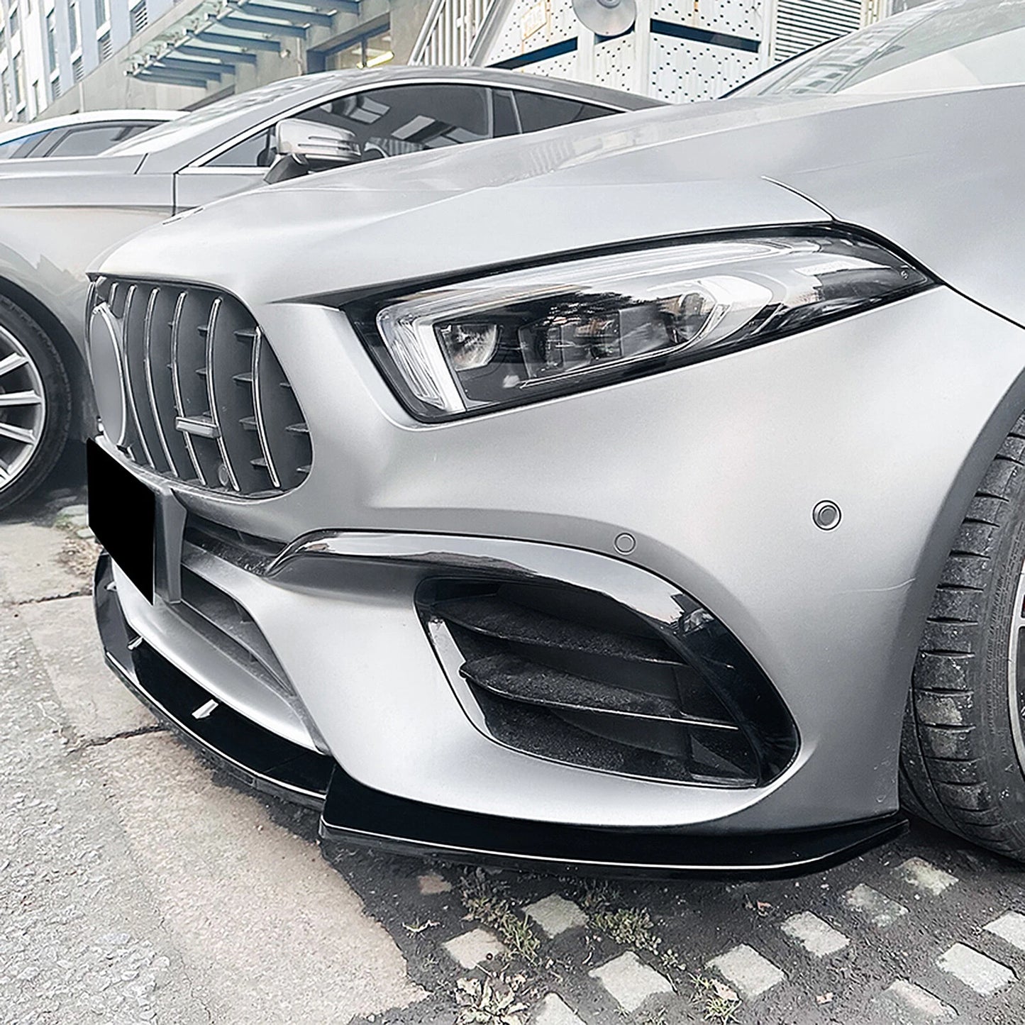 Front Spoiler Lip Splitter for Benz W177 A45 A45S (2019-2023)