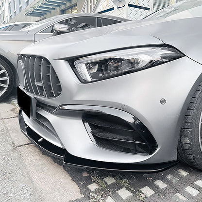 Front Spoiler Lip Splitter for Benz W177 A45 A45S (2019-2023)