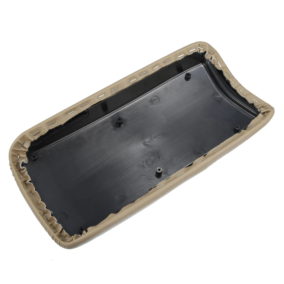 Beige Center Console Lid Armrest Cover for Honda Civic (2006-2011)