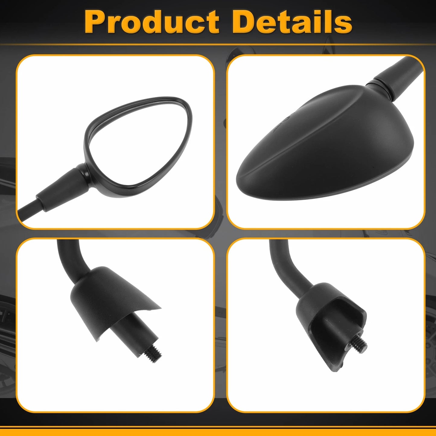 Rear View Mirrors Mount for Piaggio Vespa LXS125