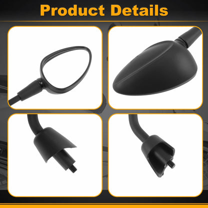 Rear View Mirrors Mount for Piaggio Vespa LXS125
