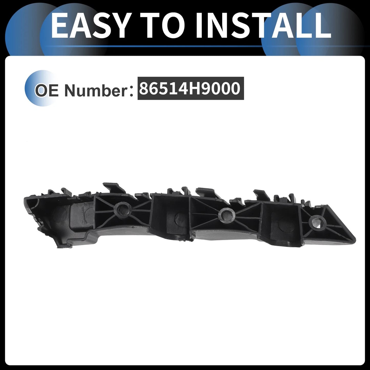 Right Front Bumper Retainer Bracket for Hyundai Elantra (2021-2023)