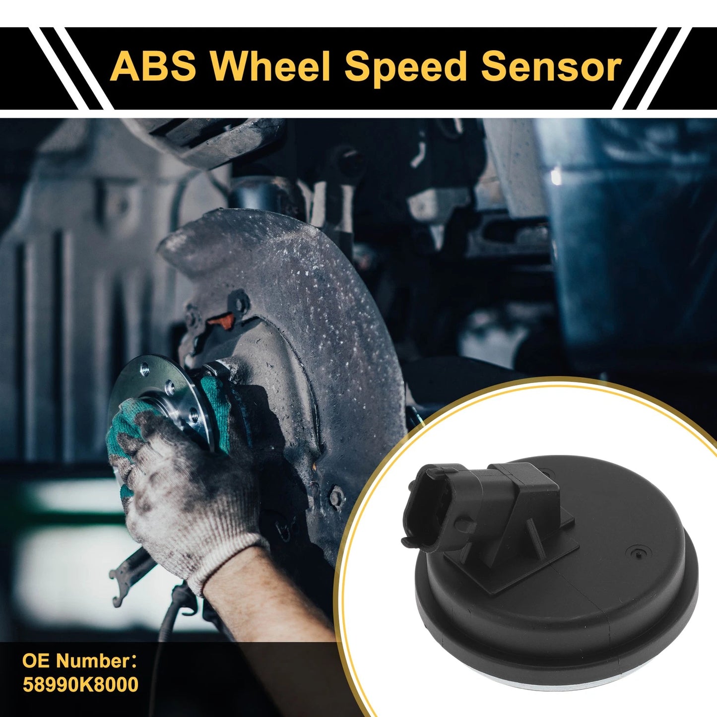 ABS Wheel Speed Sensor for Kia KX1 (2018) - 1 Pcs Rear Right