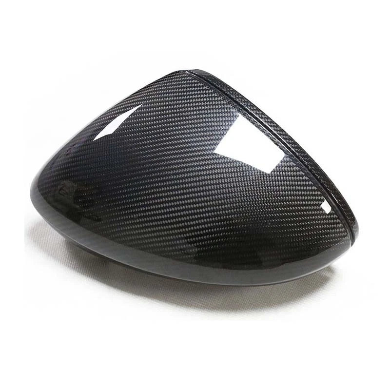 Real Carbon Fiber Replace Side Mirror Caps Cover for Porsche Panamera 2017-2021