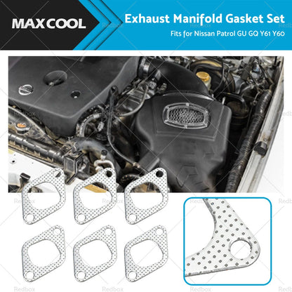 Exhaust Manifold Gasket Set for Nissan Patrol GQ GU 4.2LT TB42 TD42 (1997-2016)