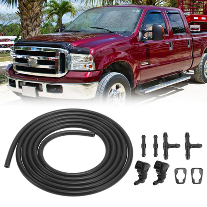 7 x Windshield Wiper Fluid Squirter Nozzles for Ford F250 F350 (2008-2010)