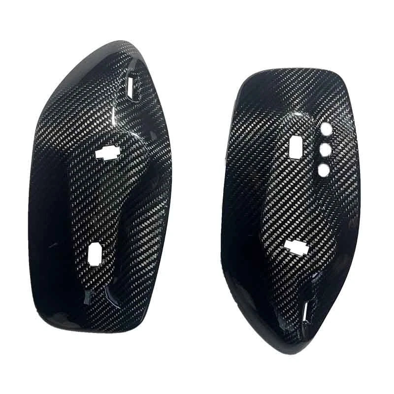 LHD Dry Carbon Fiber Seat Control Panel Trim for Maserati GranTurismo GC 08-19