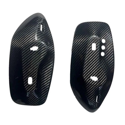 LHD Dry Carbon Fiber Seat Control Panel Trim for Maserati GranTurismo GC 08-19