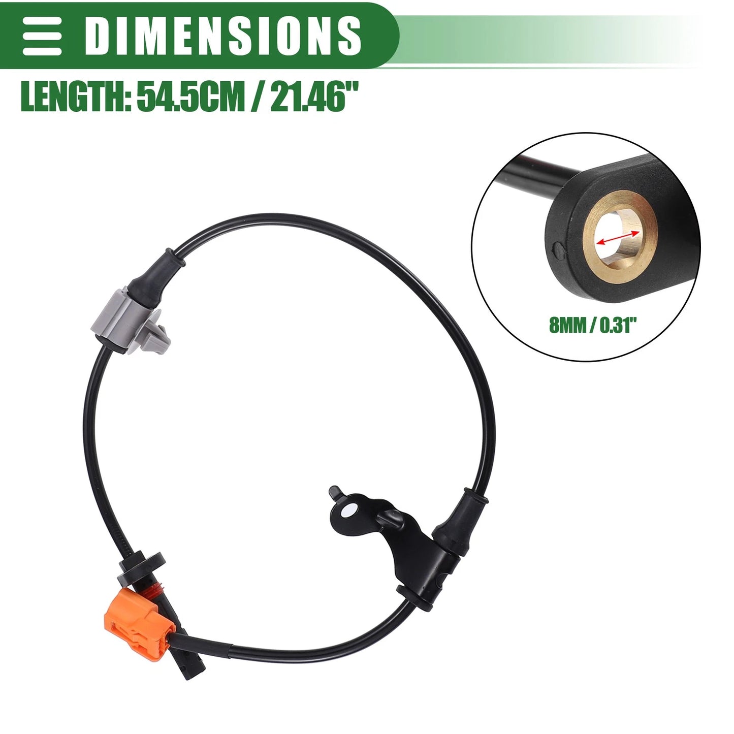 Rear Left & Right ABS Speed Sensor for Acura TSX (2004-2008)
