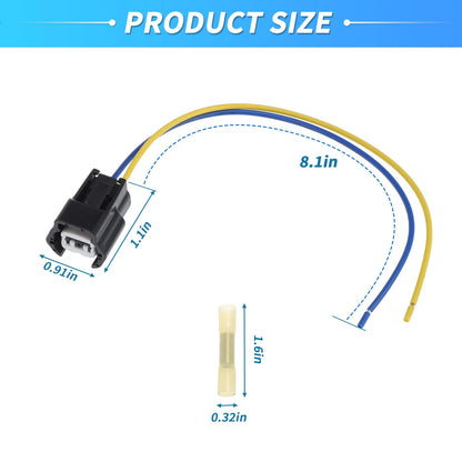 6Pcs Fuel Injector Wiring Harness for Nissan (2000-2006)