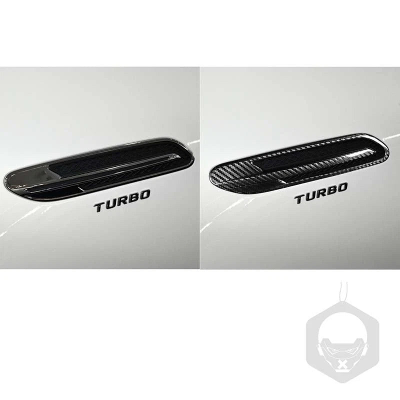 Real Carbon Fiber Side Fender Air Vent Cover Trim For Benz AMG GT53 GT63 2019-20