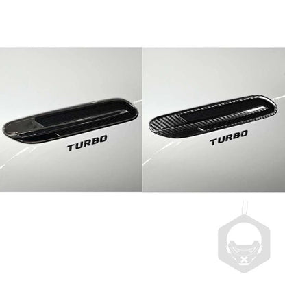 Real Carbon Fiber Side Fender Air Vent Cover Trim For Benz AMG GT53 GT63 2019-20