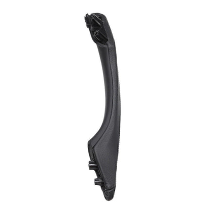 Black Leather Door Trim Pull Handle Left Side for BMW 5 Series (2010-2017)
