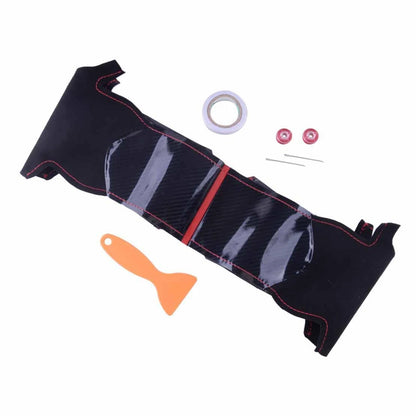 Carbon Fiber Leather Steering Wheel Cover for Subaru WRX STI (2015-2019)